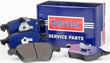 Borg & Beck BBP1861 - Гальмівні колодки, дискові гальма autozip.com.ua