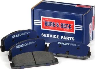 Borg & Beck BBP1816 - Гальмівні колодки, дискові гальма autozip.com.ua