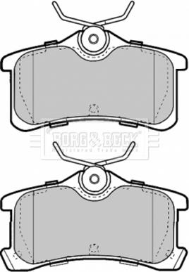 BENDIX 572520 - Гальмівні колодки, дискові гальма autozip.com.ua