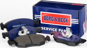 Borg & Beck BBP1886 - Гальмівні колодки, дискові гальма autozip.com.ua