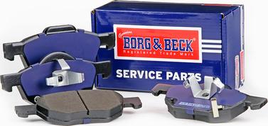 Borg & Beck BBP1883 - Гальмівні колодки, дискові гальма autozip.com.ua