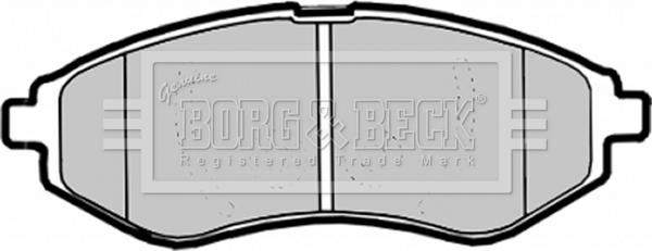 Borg & Beck BBP1879 - Гальмівні колодки, дискові гальма autozip.com.ua