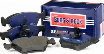 Borg & Beck BBP1393 - Гальмівні колодки, дискові гальма autozip.com.ua