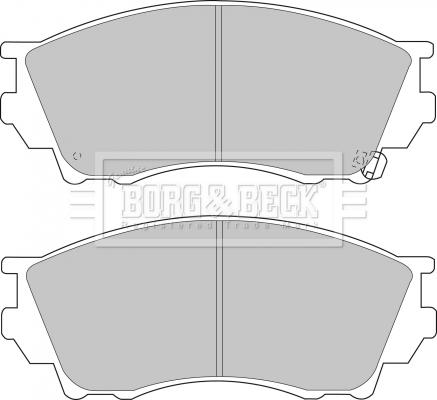 Borg & Beck BBP1356 - Гальмівні колодки, дискові гальма autozip.com.ua