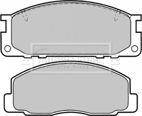 OEMparts V9118A042 - Гальмівні колодки, дискові гальма autozip.com.ua
