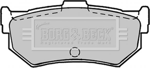 Borg & Beck BBP1297 - Гальмівні колодки, дискові гальма autozip.com.ua