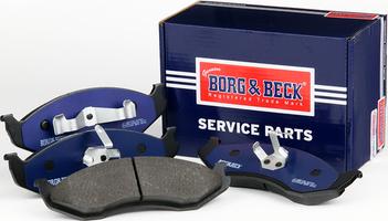Borg & Beck BBP1794 - Гальмівні колодки, дискові гальма autozip.com.ua