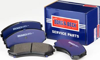 Borg & Beck BBP1757 - Гальмівні колодки, дискові гальма autozip.com.ua