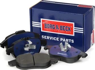 Borg & Beck BBP1765 - Гальмівні колодки, дискові гальма autozip.com.ua