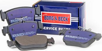 Borg & Beck BBP2903 - Гальмівні колодки, дискові гальма autozip.com.ua