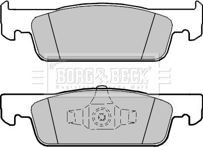 Nipparts 38099 - Гальмівні колодки, дискові гальма autozip.com.ua