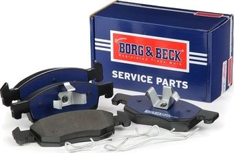 Borg & Beck BBP2540 - Гальмівні колодки, дискові гальма autozip.com.ua