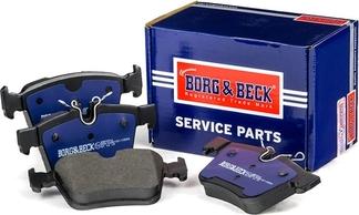 Borg & Beck BBP2516 - Гальмівні колодки, дискові гальма autozip.com.ua