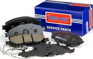 Borg & Beck BBP2693 - Гальмівні колодки, дискові гальма autozip.com.ua