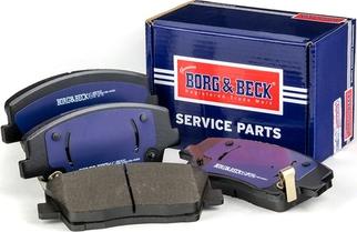 Borg & Beck BBP2697 - Гальмівні колодки, дискові гальма autozip.com.ua