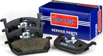 Borg & Beck BBP2648 - Гальмівні колодки, дискові гальма autozip.com.ua
