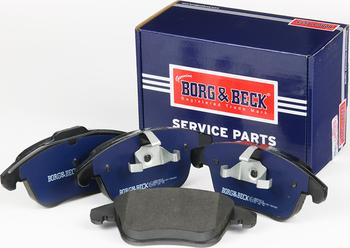 Borg & Beck BBP2614 - Гальмівні колодки, дискові гальма autozip.com.ua