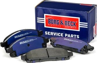 Borg & Beck BBP2054 - Гальмівні колодки, дискові гальма autozip.com.ua