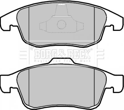 Borg & Beck BBP2069 - Гальмівні колодки, дискові гальма autozip.com.ua