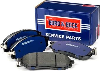 Borg & Beck BBP2060 - Гальмівні колодки, дискові гальма autozip.com.ua