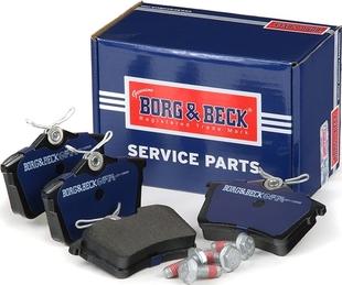 Borg & Beck BBP2063 - Гальмівні колодки, дискові гальма autozip.com.ua
