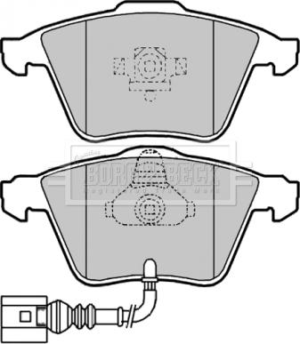 BENDIX 573197S - Гальмівні колодки, дискові гальма autozip.com.ua