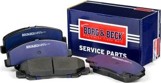 Borg & Beck BBP2082 - Гальмівні колодки, дискові гальма autozip.com.ua