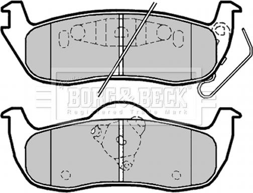 Jurid 573319JC - Гальмівні колодки, дискові гальма autozip.com.ua