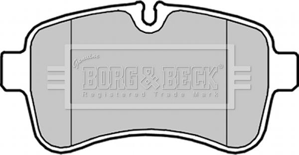 Borg & Beck BBP2034 - Гальмівні колодки, дискові гальма autozip.com.ua