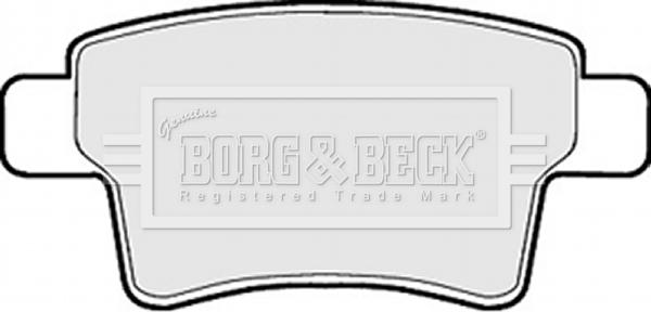 Borg & Beck BBP2029 - Гальмівні колодки, дискові гальма autozip.com.ua