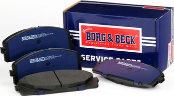 Borg & Beck BBP2197 - Гальмівні колодки, дискові гальма autozip.com.ua