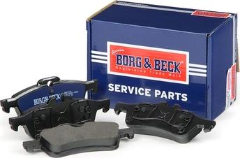 Borg & Beck BBP2142 - Гальмівні колодки, дискові гальма autozip.com.ua