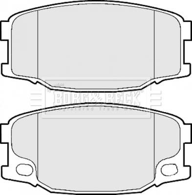 Japanparts JPA514AF - Гальмівні колодки, дискові гальма autozip.com.ua