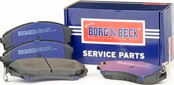 Borg & Beck BBP2119 - Гальмівні колодки, дискові гальма autozip.com.ua