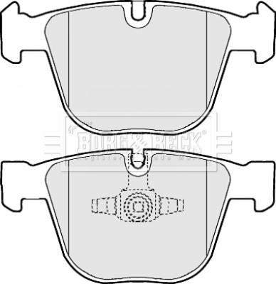 Borg & Beck BBP2116 - Гальмівні колодки, дискові гальма autozip.com.ua