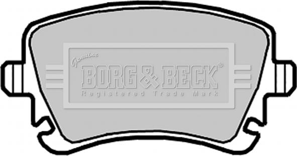 Borg & Beck BBP2139 - Гальмівні колодки, дискові гальма autozip.com.ua
