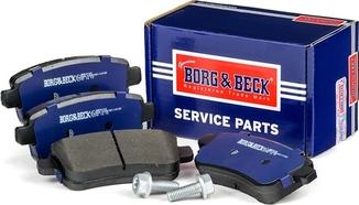Borg & Beck BBP2124 - Гальмівні колодки, дискові гальма autozip.com.ua