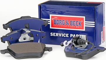 Borg & Beck BBP2177 - Гальмівні колодки, дискові гальма autozip.com.ua