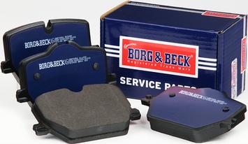 Borg & Beck BBP2856 - Гальмівні колодки, дискові гальма autozip.com.ua