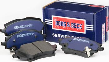 Borg & Beck BBP2860 - Гальмівні колодки, дискові гальма autozip.com.ua