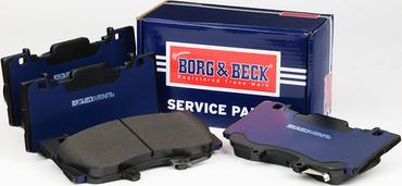 Borg & Beck BBP2861 - Гальмівні колодки, дискові гальма autozip.com.ua