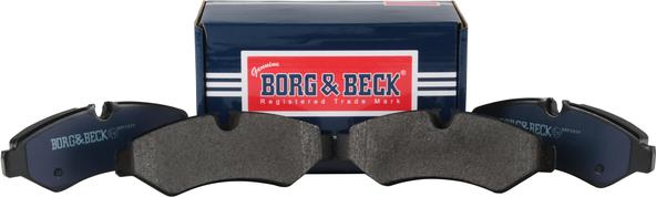 Borg & Beck BBP2839 - Гальмівні колодки, дискові гальма autozip.com.ua