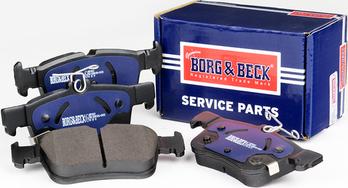 Borg & Beck BBP2823 - Гальмівні колодки, дискові гальма autozip.com.ua
