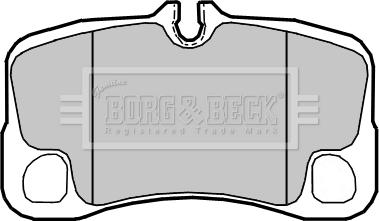 Borg & Beck BBP2359 - Гальмівні колодки, дискові гальма autozip.com.ua