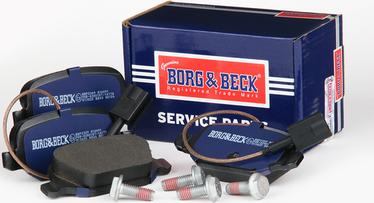 Borg & Beck BBP2309 - Гальмівні колодки, дискові гальма autozip.com.ua