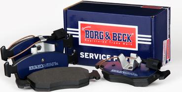 Borg & Beck BBP2310 - Гальмівні колодки, дискові гальма autozip.com.ua