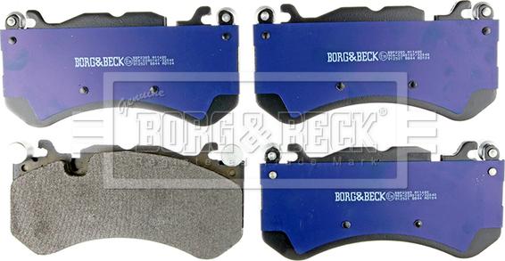 Borg & Beck BBP2385 - Гальмівні колодки, дискові гальма autozip.com.ua