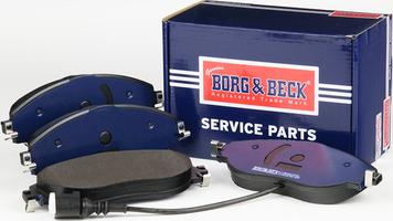 Borg & Beck BBP2339 - Гальмівні колодки, дискові гальма autozip.com.ua
