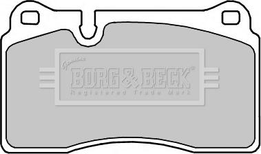 Borg & Beck BBP2374 - Гальмівні колодки, дискові гальма autozip.com.ua
