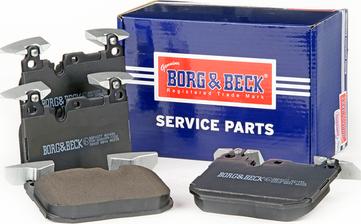 Borg & Beck BBP2377 - Гальмівні колодки, дискові гальма autozip.com.ua